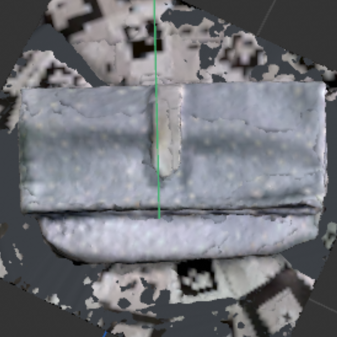 Some goes for my reusable lunch bag: it didn't lose its texture once again. This IMG was made in C4D, even though the texture was a little blocky in some parts, it was very accurate.